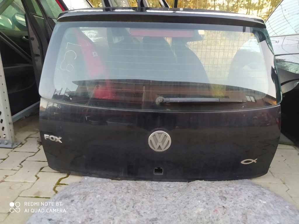 фото №1, Vw fox крышка багажника багажника код лакокрасочного покрытия lc9z