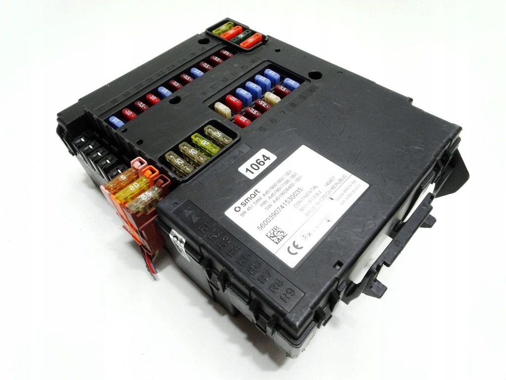 фото №1, Smart fortwo ii a451 - коробка модуль sam a4519001602