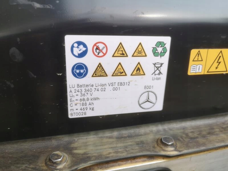 фото №8, Аккумулятор аккумулятор 68.8 kwh mercedes eqb 300 x243 a2433407402