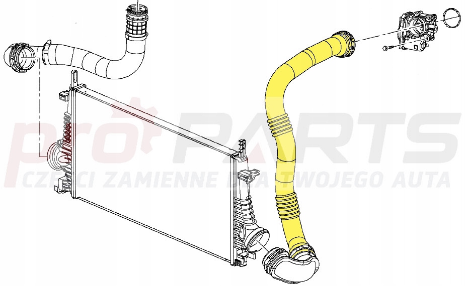 Труба інтеркулер opel insignia 2.0 cdti 1302288 Ціна