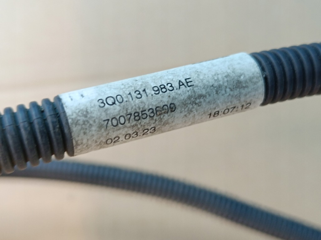 фото №14, Skoda superb 3 lift 2.0 tdi 110kw 23r шланг adblue 3q0131961f 3q0131983ae