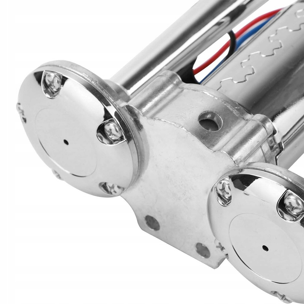 фото №13, Сигнал клаксон сигнал хром компрессор громкий 12v клаксон do traktora 600db