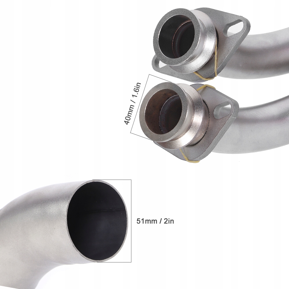 фото №7, Труба выхлопная motocykla w połowie трубы ze нержавеющая сталь