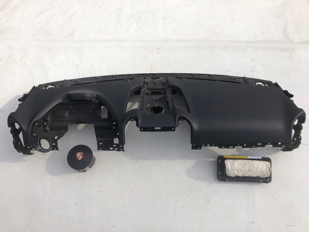 фото №6, Porsche cayene 7p панель приладів панель приладів консоль подушки безпеки