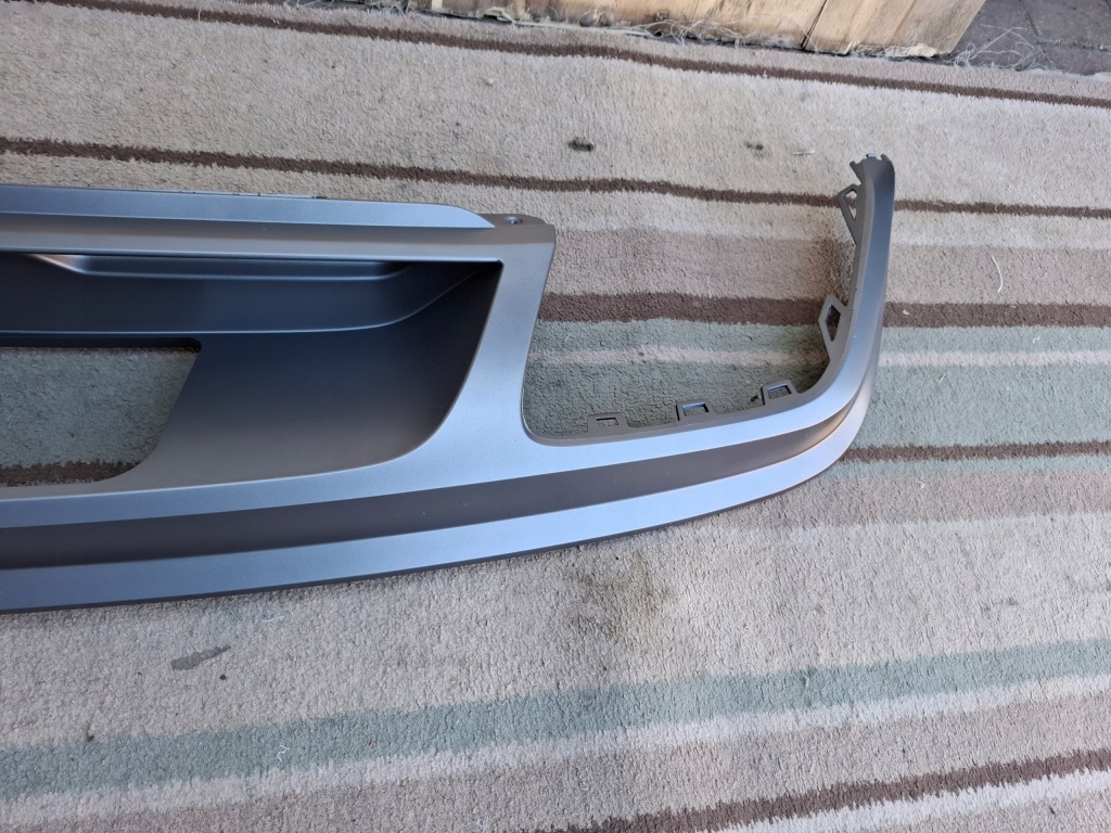 фото №2, Спойлер накладка бампера задняя vw tiguan ii r-line