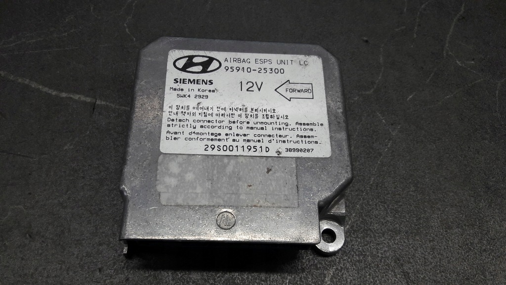 фото №1, 95910-25300 датчик модуль подушка безпеки hyundai accent g