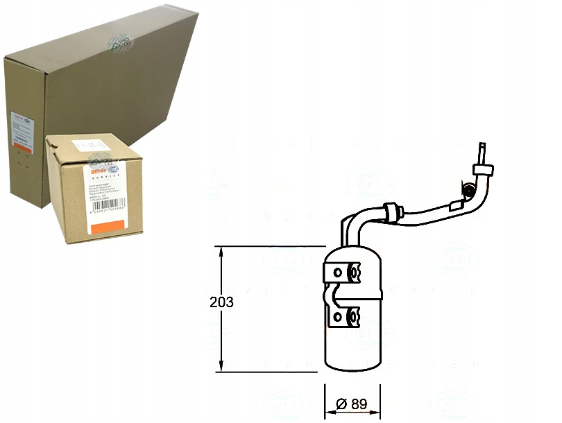 фото №1, Осушувач кондиціонера [behr hella]