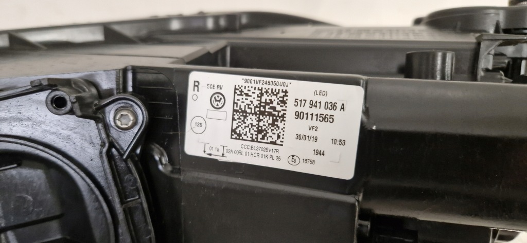 фото №9, Vw golf sportsvan full led lift лампа перед передняя правая 2018-2020r