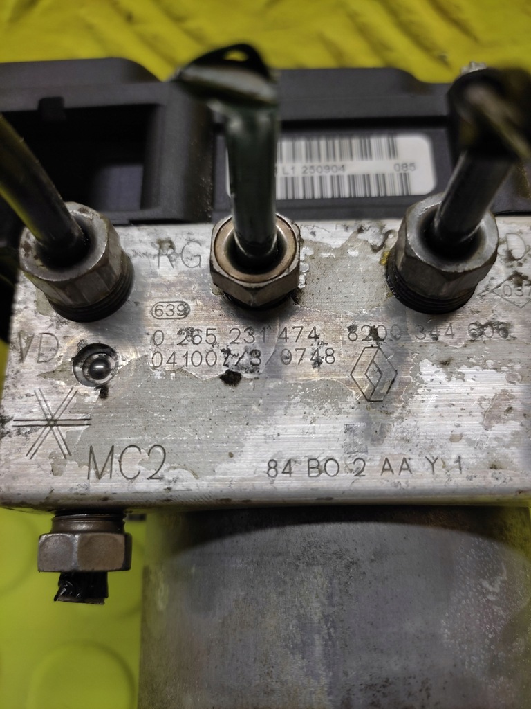 фото №8, Renault scenic насос abs 0265231474