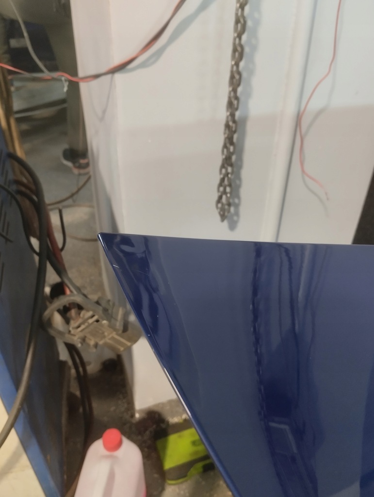 фото №5, Tesla 3 перед капот кришка deep blue