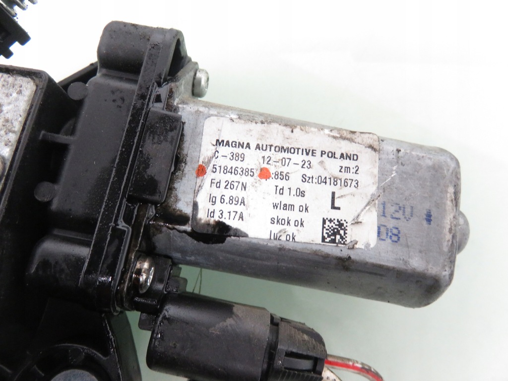 фото №7, Підйомник скло лівий передній fiat panda ii 51846385