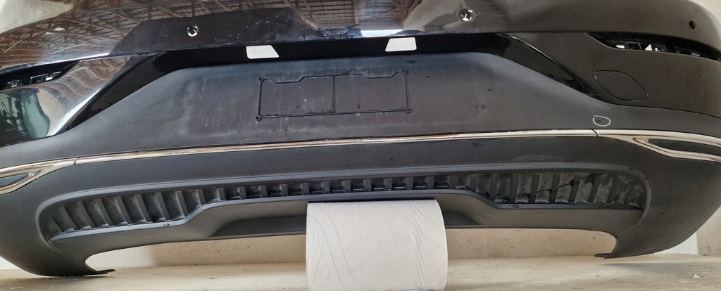 фото №6, Mercedes eqe бампер задняя задний obsidianschwarz