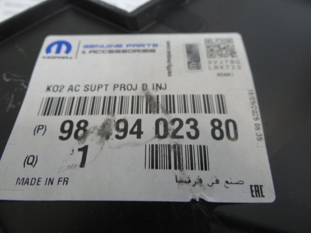 фото №7, Citroen jumpy iii lift напрямна pod фара кронштейн бампера правий новий