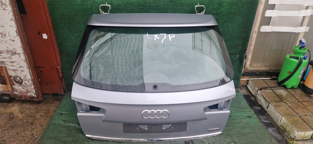 фото №13, Audi a6 c7 lx7p кришка багажника задня kombi спойлер