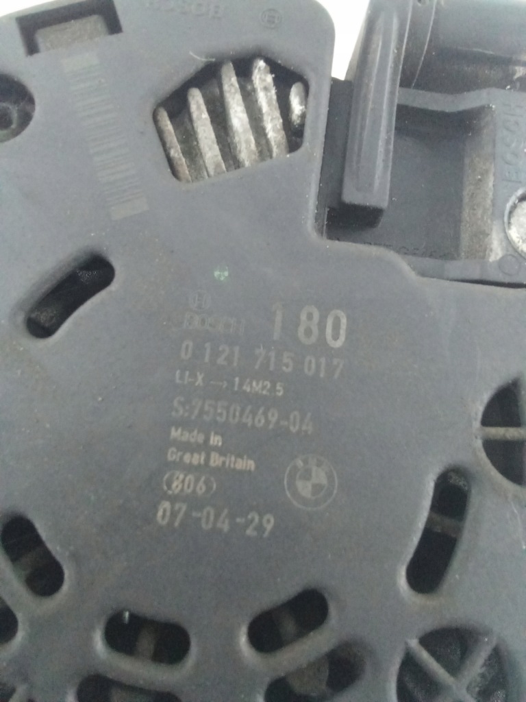 H742 генератор bmw e92 n43b30 7550469 Оригинал