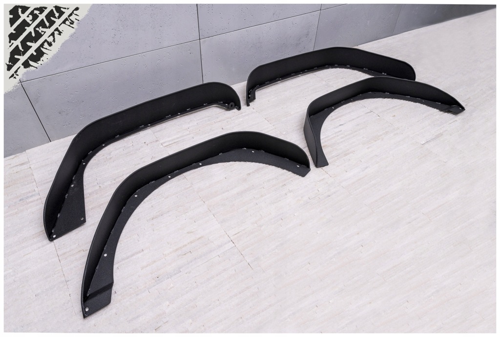 фото №9, Jeep wrangler jl розширювачі крила сталь 2018+