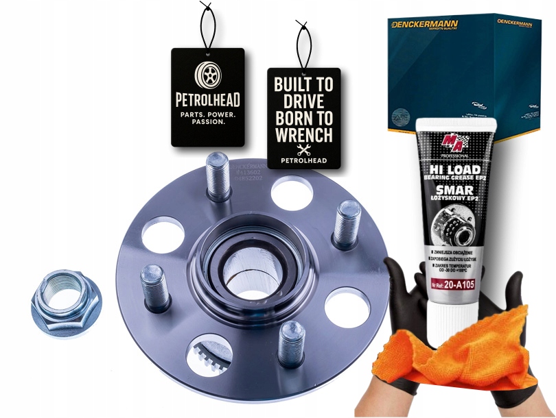 фото №1, Подшипник колеса перед задняя honda civic vii 01- denckerman #petrolhead pro+ kit7