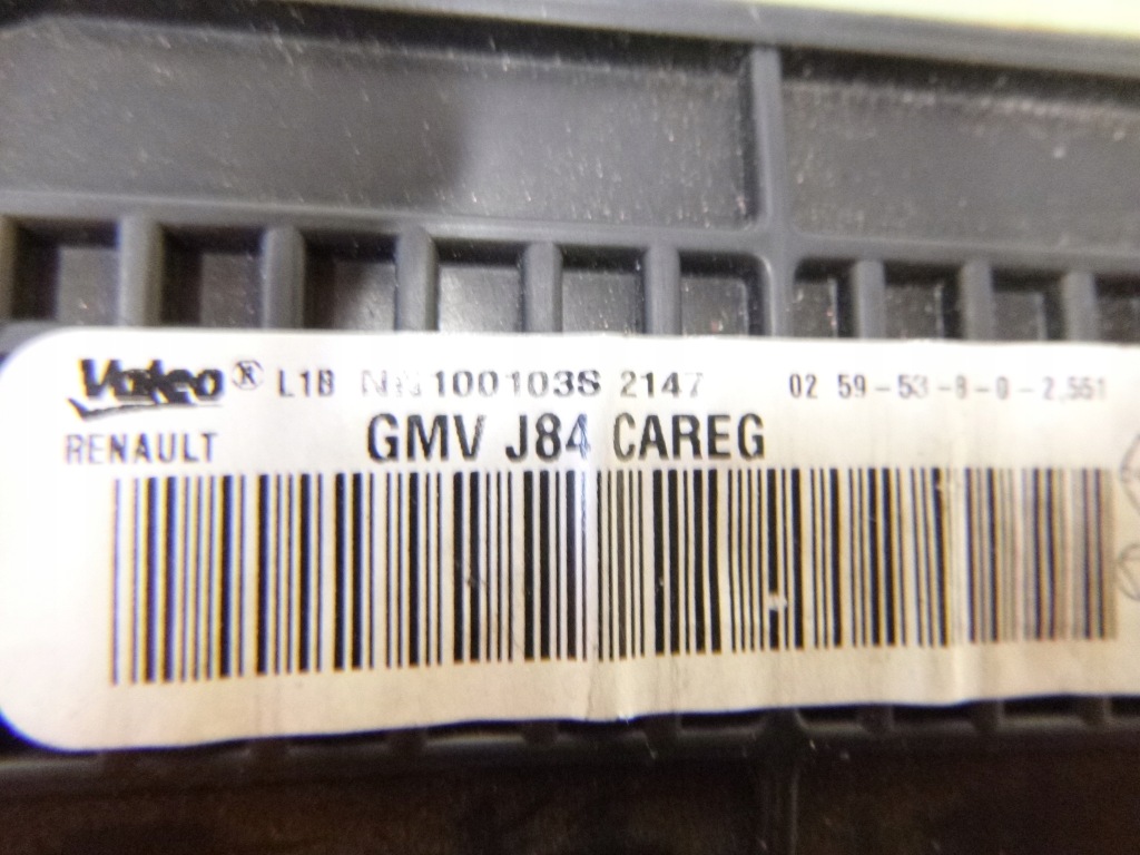 Вентилятор вентилятор обдув renualt scenic nn100103s Зі Шроту