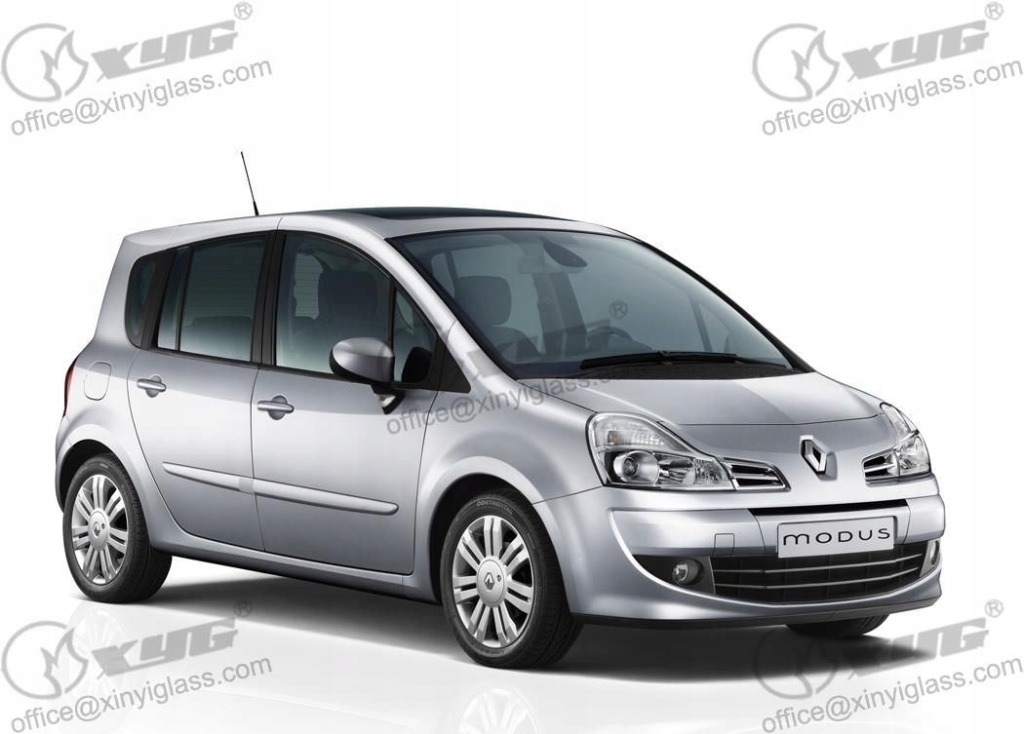 фото №4, Стекло лобовое renault modus 2004- большая piktografia