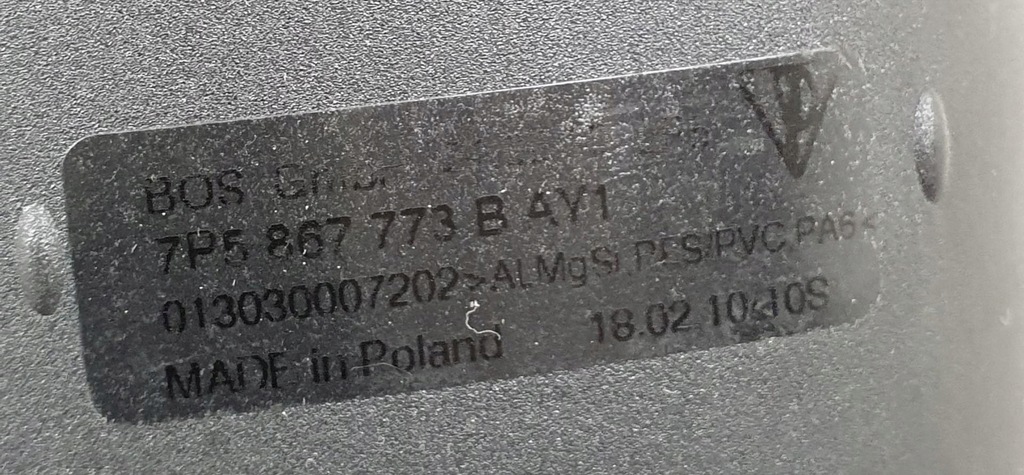 фото №6, Шторка багажника задня задня porsche cayenne ii 7p5 7p5867773b