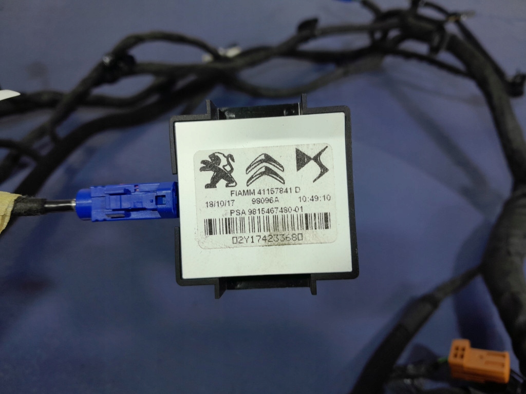 фото №12, Peugeot 5008 ii жгут электропроводка панели приборная панель eu 9818819980