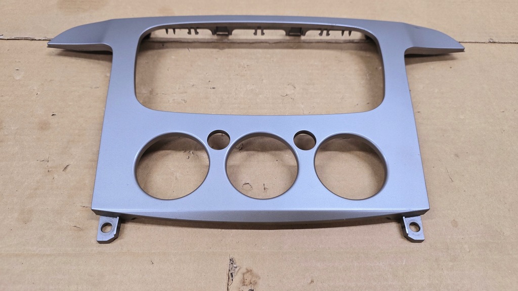 фото №9, Ford s-max mk1 galaxy mk3 2006 - 2015 rok рамка радіо консолі срібляста сіра