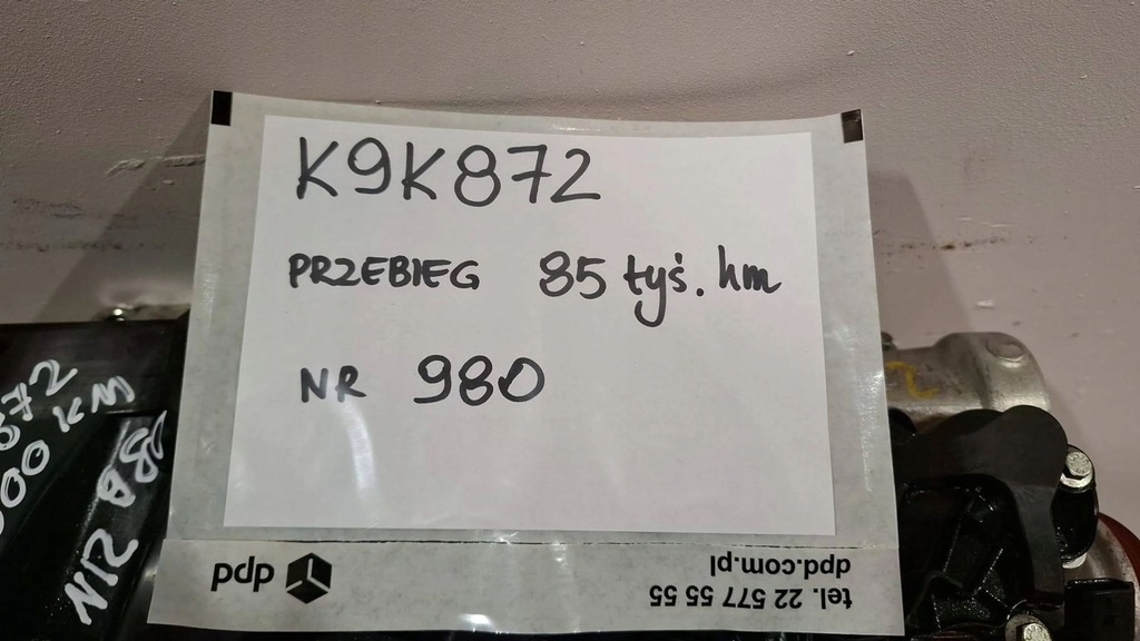 фото №6, Двигатель k9k872 renault megane iv captur ii kadjar duster ii 1.5 blue dci 18-