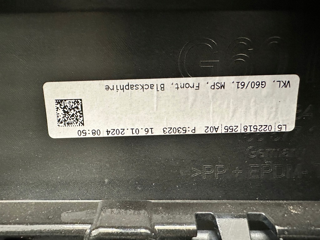 фото №12, Bmw 5 g60 g61 бампер перед m-pakiet 475 6 pdc