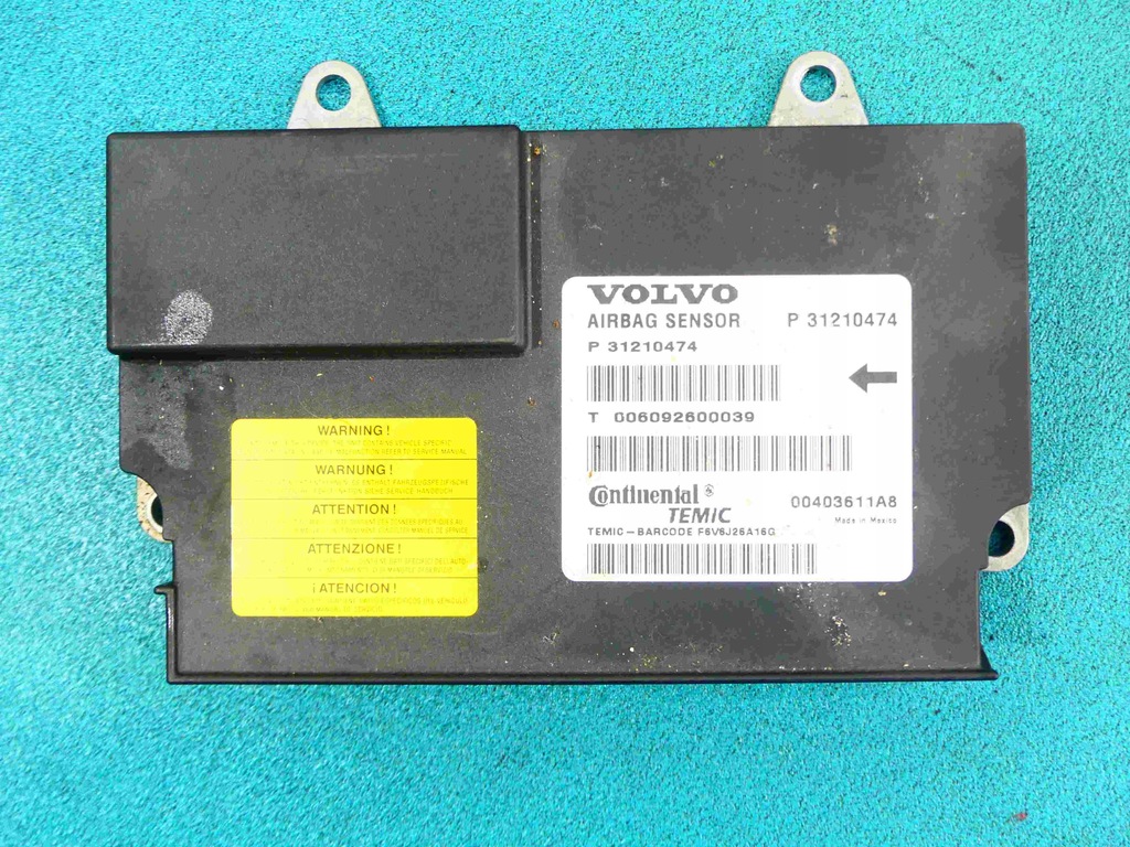 фото №11, Подушки безопасности подушка безопасности ремни набор volvo s80 ii 06r