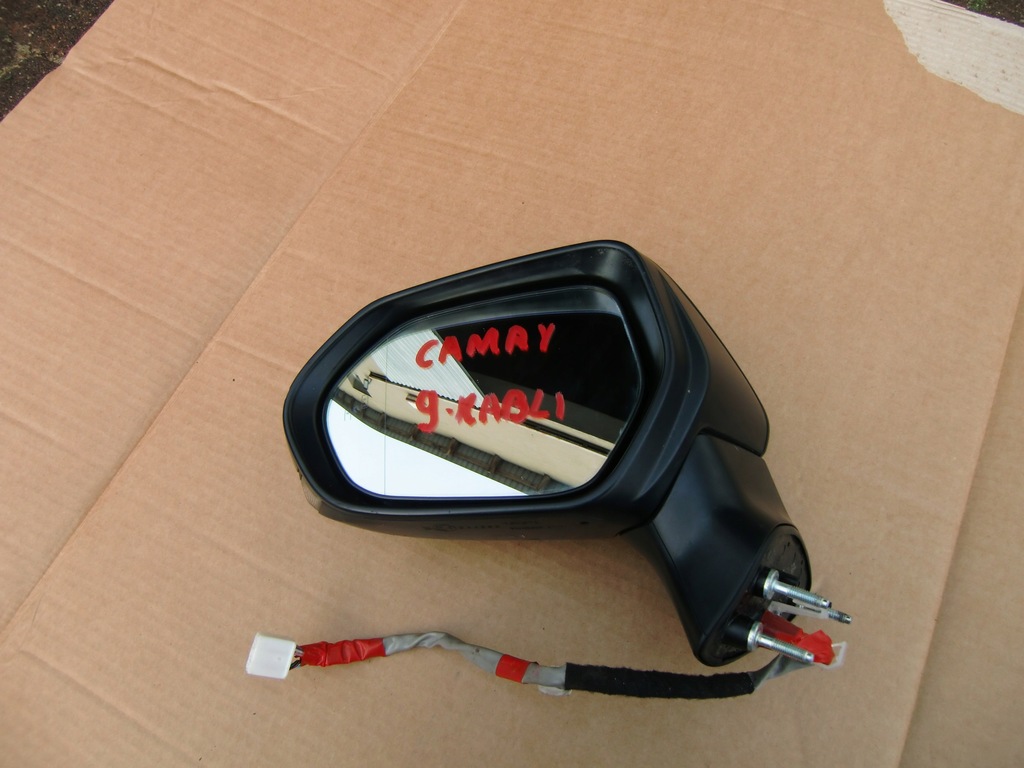 фото №1, Зеркало левая toyota camry ory europa 9 pin