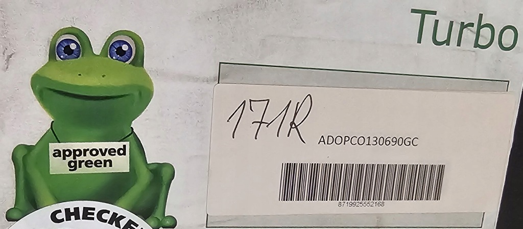 фото №10, Турбина турбонагнетатель alfa 147 mito / fiat 500 punto / lancia musa 1.3