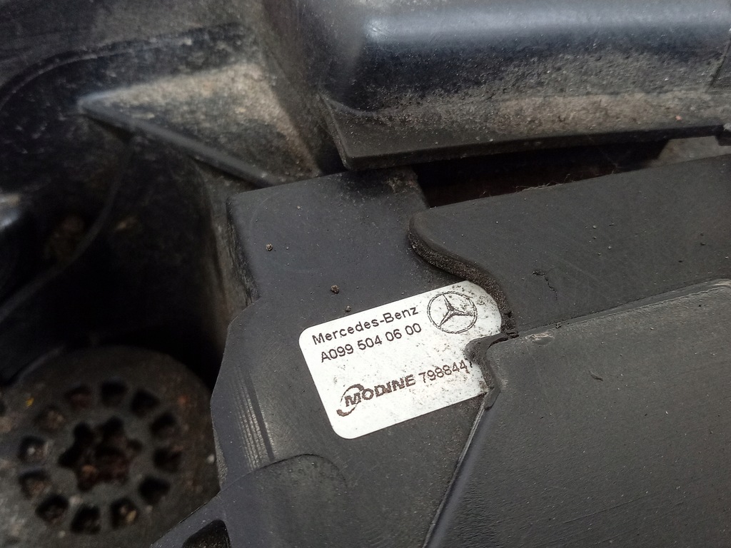 фото №7, Mercedes cls w257 400d комплект радіатор вентилятор