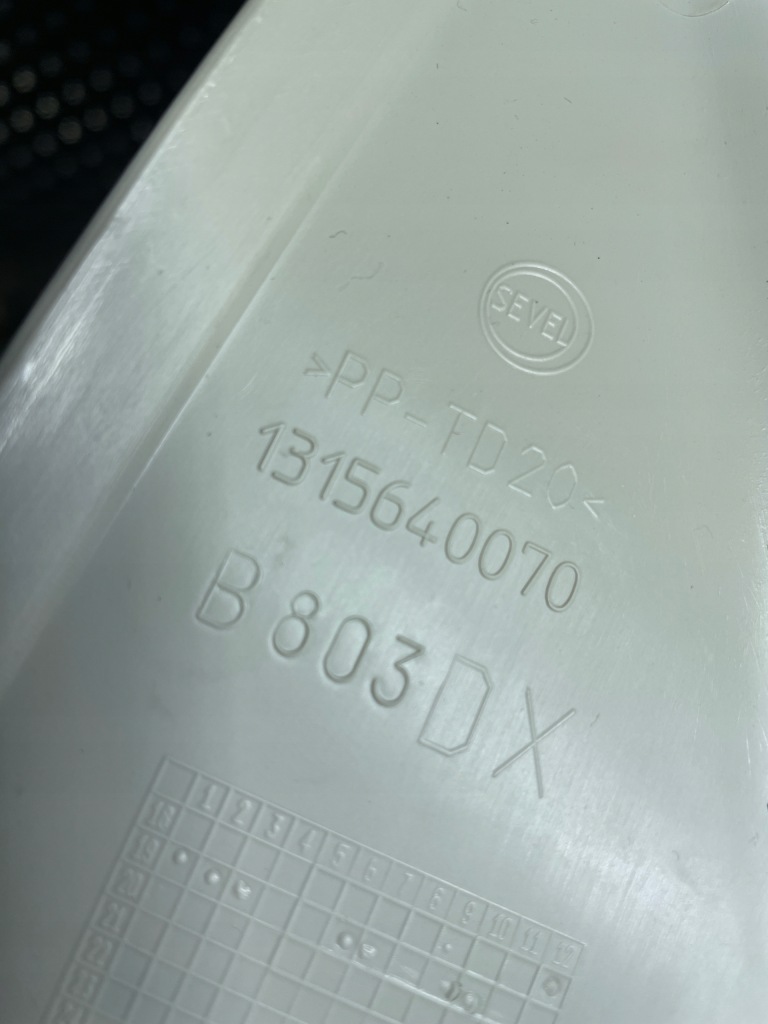 Ducato jumper boxer 15- захист стійка права 1315640070 Зі Шроту