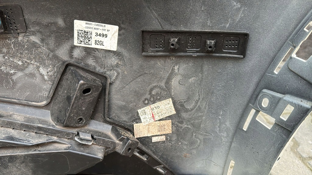 фото №8, Kia ev6 2021- бампер перед передній