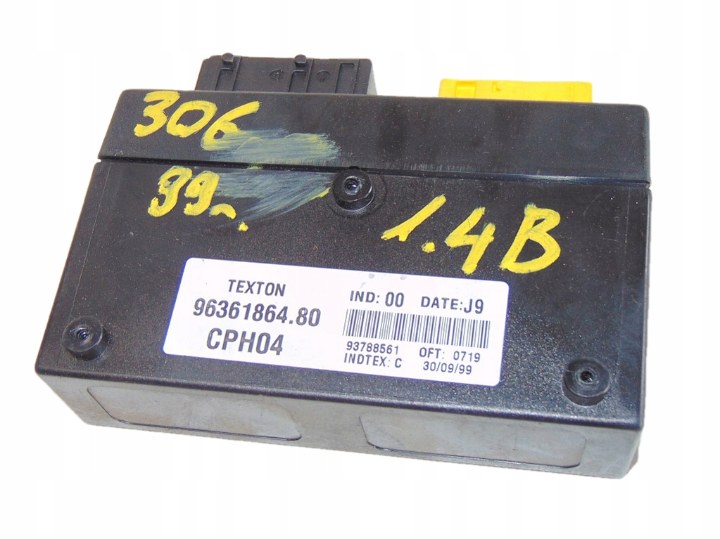 фото №1, Peugeot 306 1.4 99r - модуль psa 96361864.80