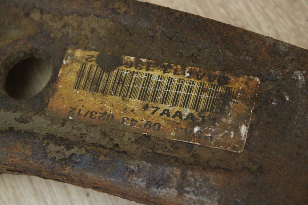 фото №4, Рычаг правый перед peugeot 508 1.6 e-hdi