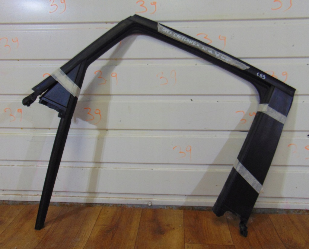 фото №1, Opel vauxhall crossland x 2018- защита рамка дверь правый задняя