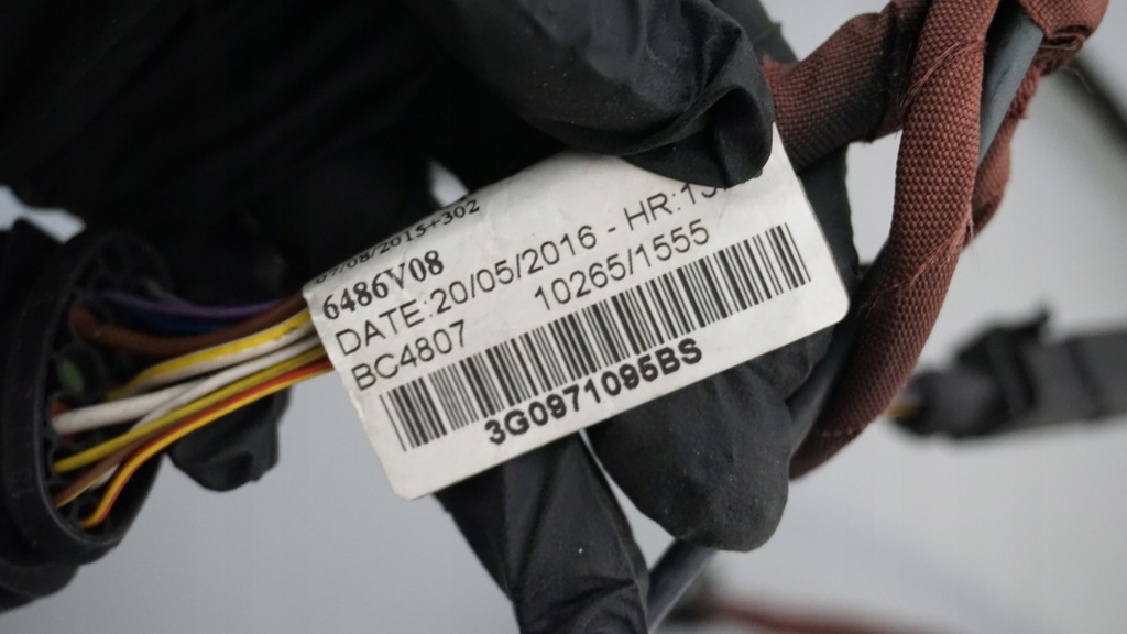 фото №11, Vw passat b8 джгут електропроводка бампера перед передня 3g0971095bs