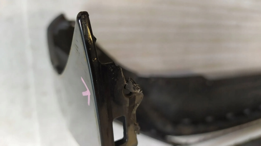 Бампер передний защита vw passat b8 lift Оригинал