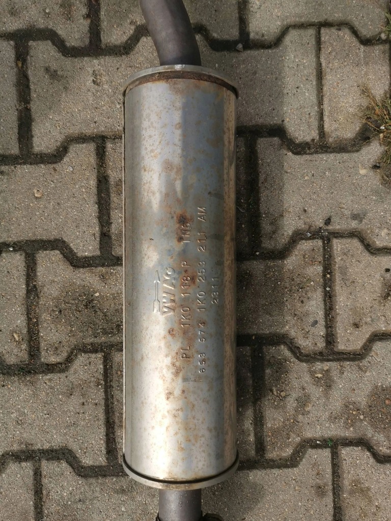 фото №5, Выхлоп гаситель vw golf vi 1k6253211