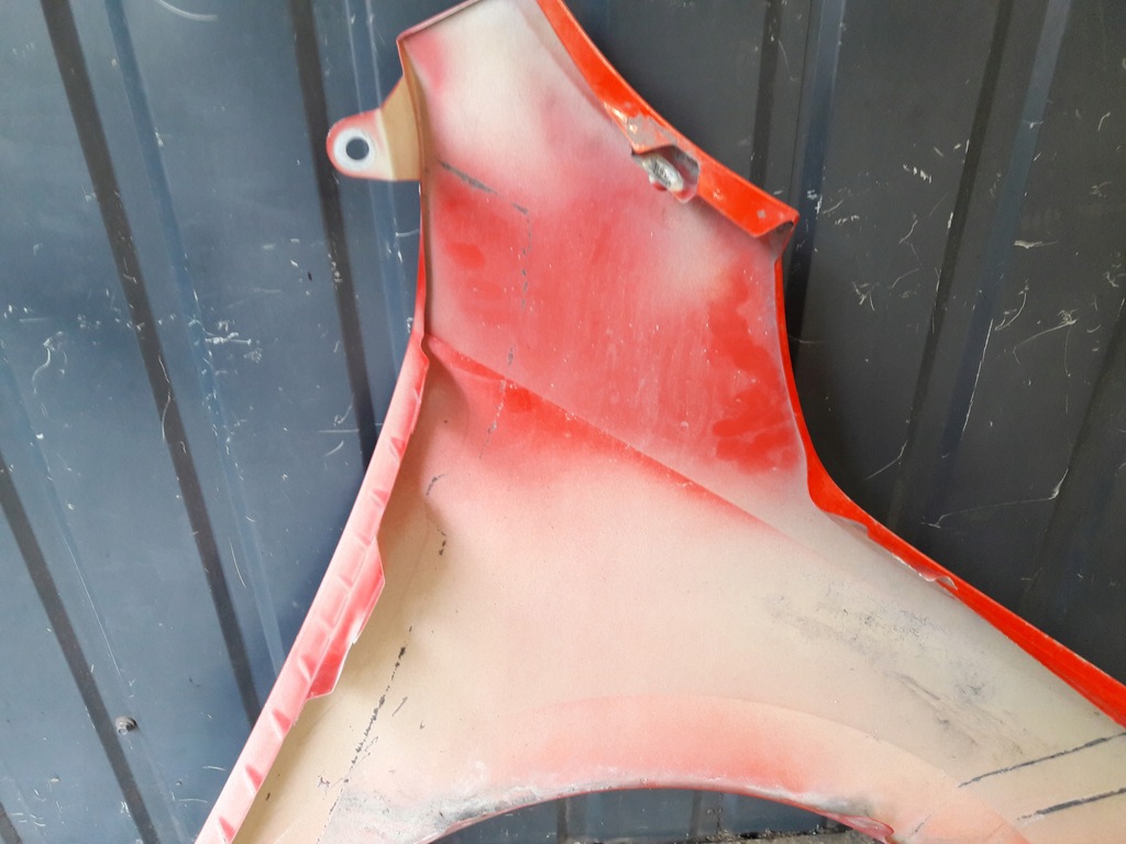 фото №10, Крыло левый перед skoda rapid 12-17r красный