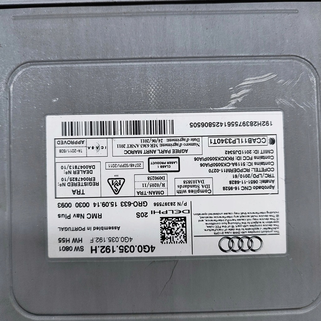 фото №9, Audi a6 s6 c7 4g 2014 панель / радиопроигрыватель cd/dvd/gps