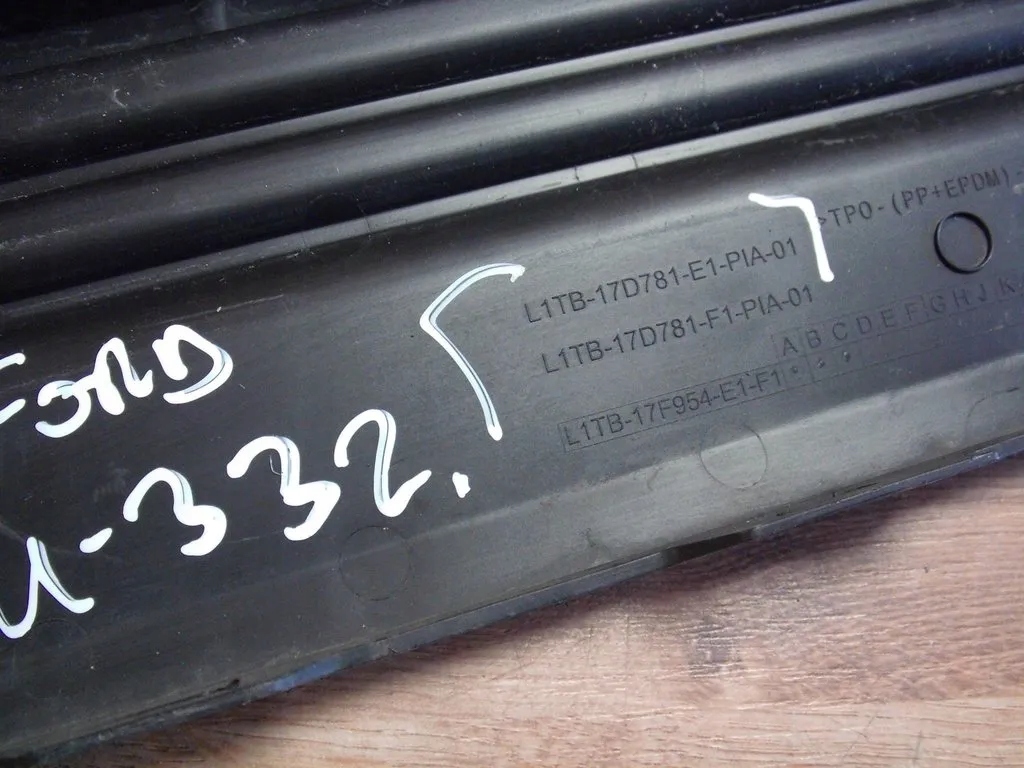 фото №7, Ford puma ii mk2 19+ накладка бампера задня молдинг