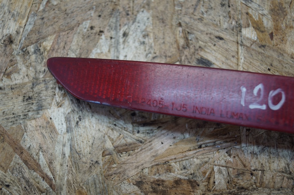 фото №5, Отражатель бампера левый задняя hyundai i20 lift 92405-1j5