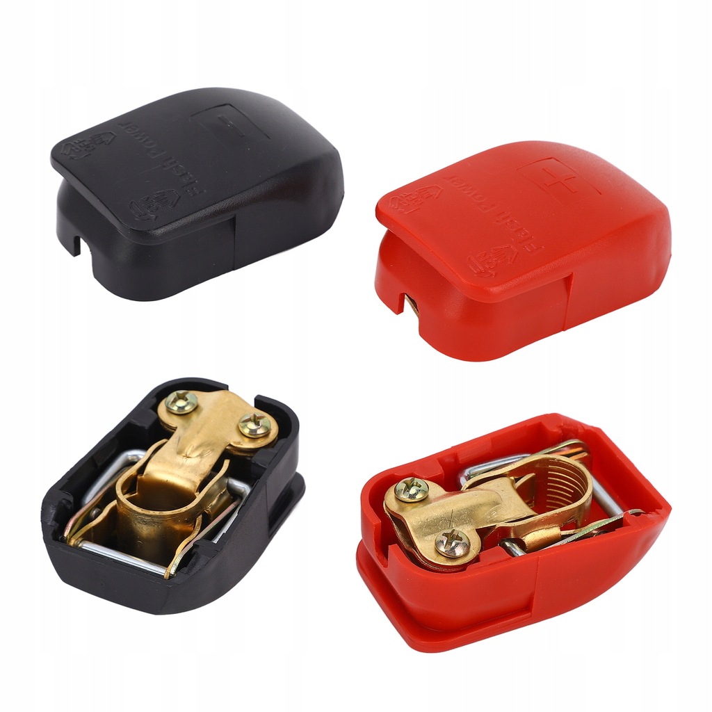 фото №14, Клеми do акумулятор самозатискні - комплект 45-