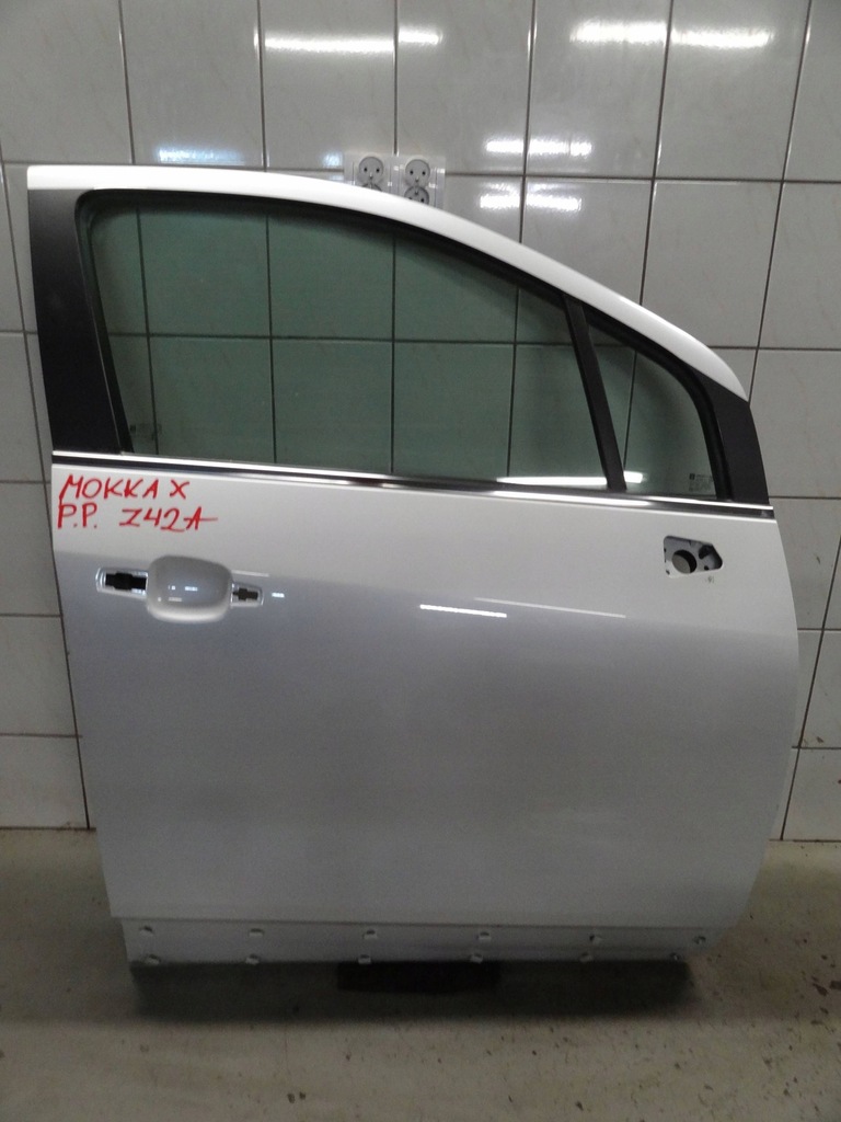 фото №1, Opel mokka x 2017 дверь правый перед передние kod koloru z42a
