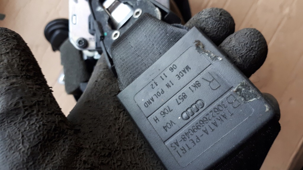 фото №10, S4 b8 lift a4 pas безопасности правый 8k1857706h