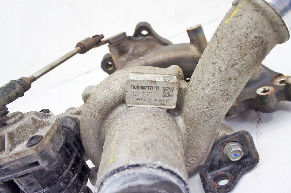 фото №6, Uo198 kia ceed iii 1.4t-gdi турбонагнетатель турбина 50042-60000 28231-03200