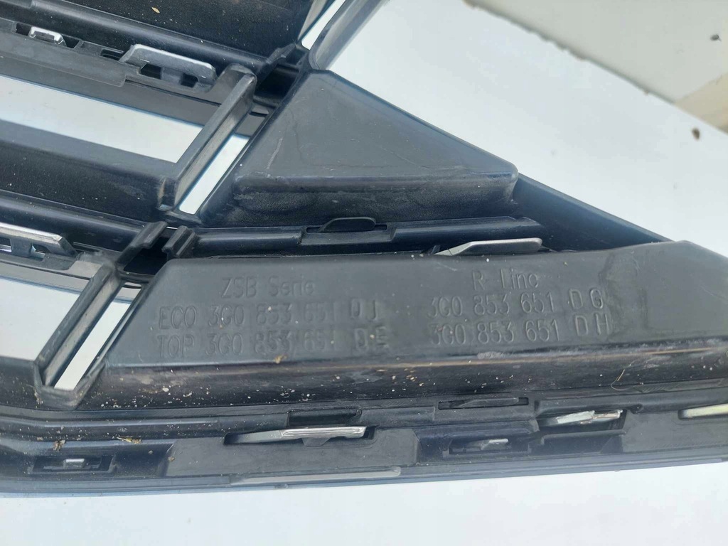 фото №10, Vw passat b8 lift решётка радиатора решётка радиатора бампера перед