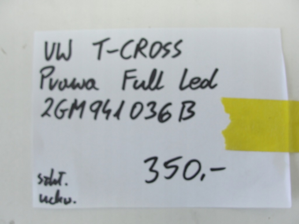 фото №11, Лампа перед права vw t-cross 18- full led 2gm941036b
